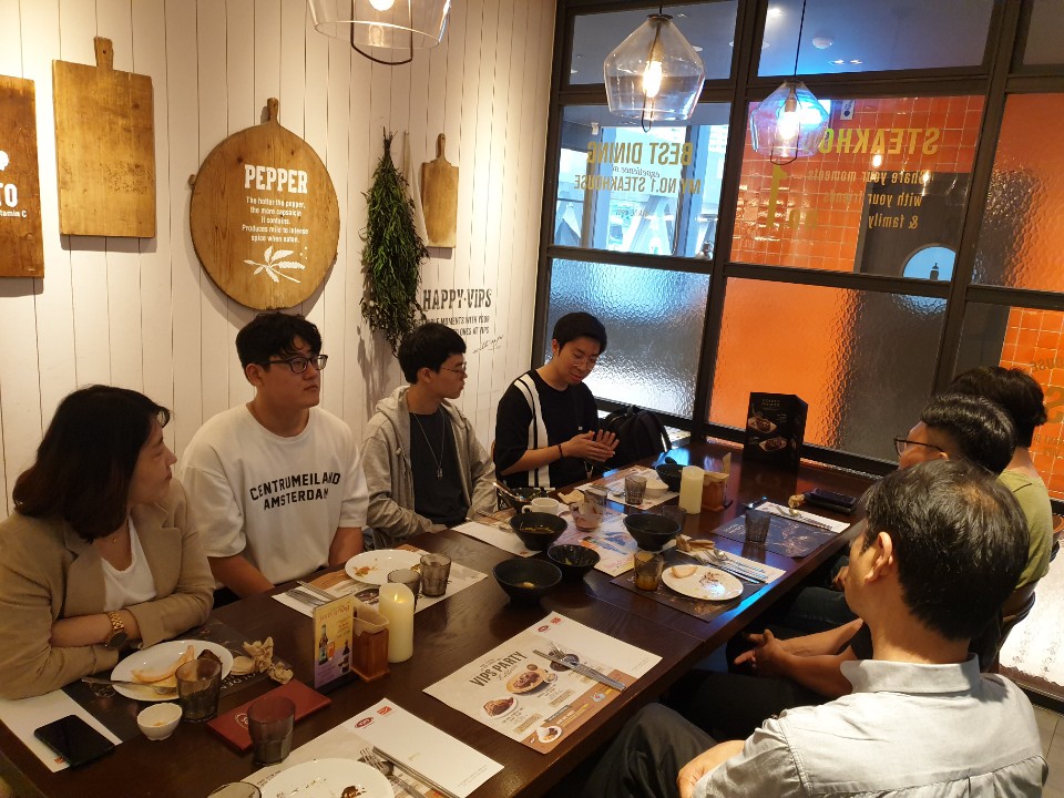사회복무요원 상반기 평가회 진행