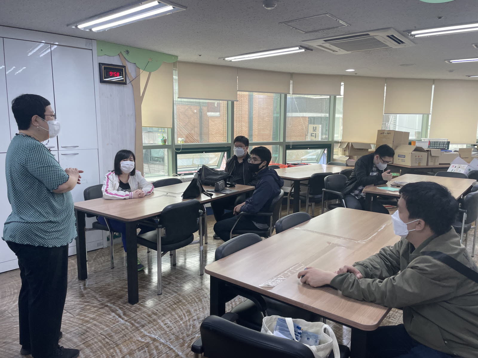 2022년 4월 취업자자조모임 스피치교육 2회기 진행