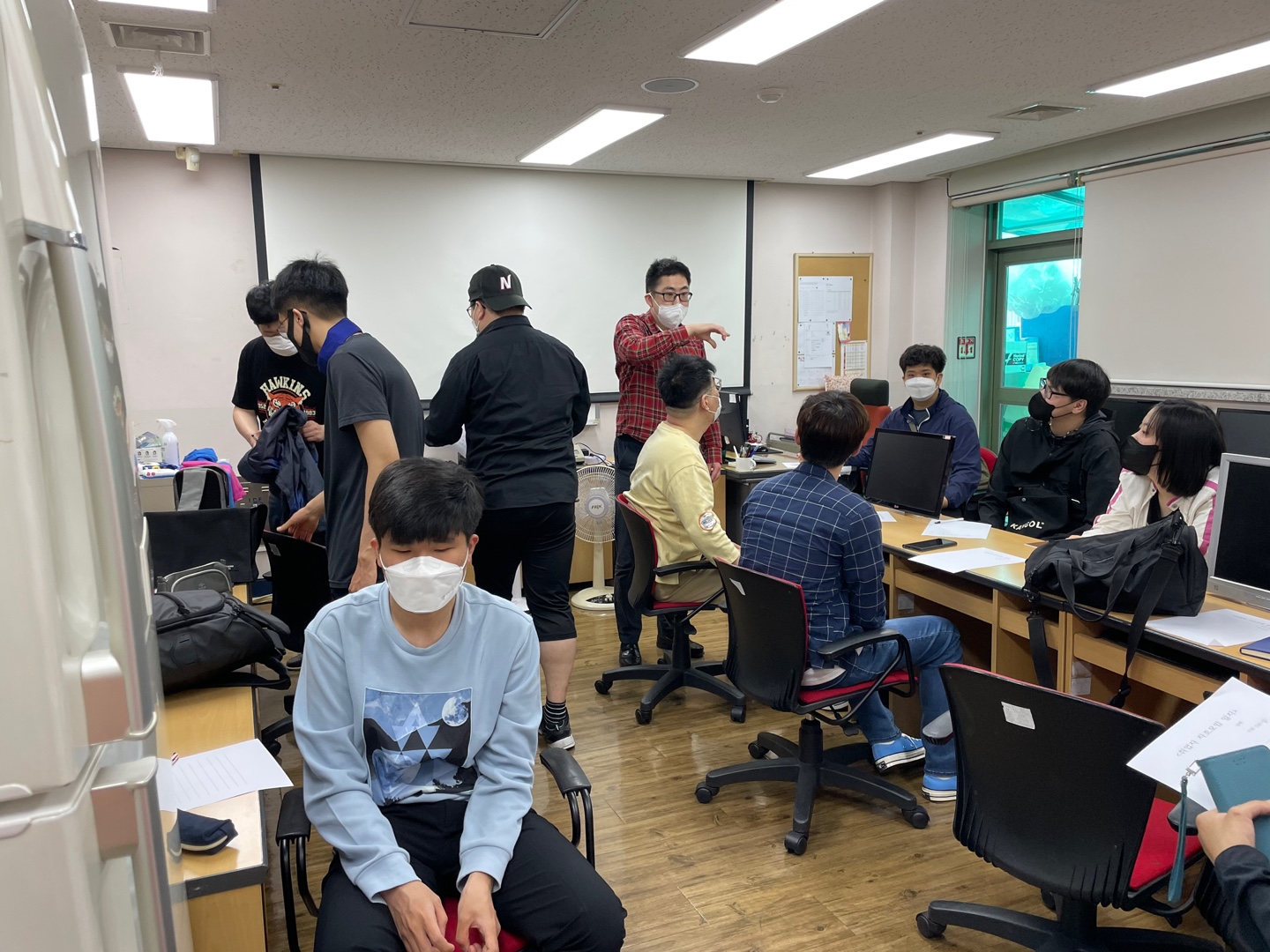 2022년 5월 취업자자조모임 진행