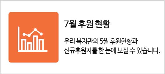 7월 후원현황
