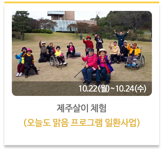 제주살이 체험